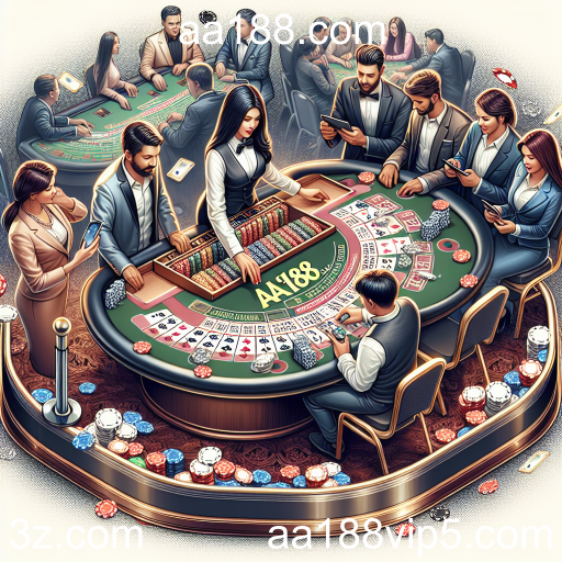 A Experiência Imersiva dos Jogos Ao Vivo em aa188.com